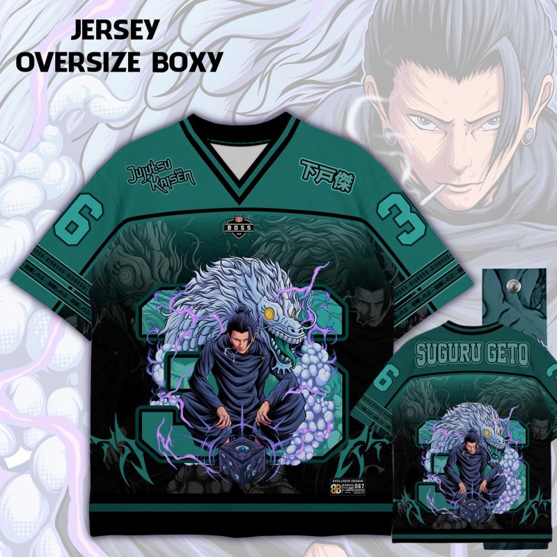 Anime Merchandise Women - Camiseta de Jersey con Estampado de