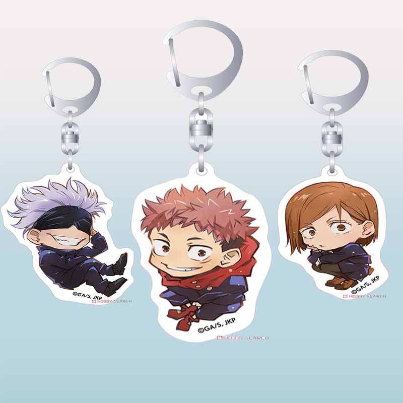 Gojo Anime Merchandise - Llavero de acrílico de merchandising para