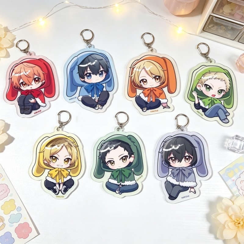 Anime Merch Store - Colgante para Mochila 7PCS FACTORY STORE