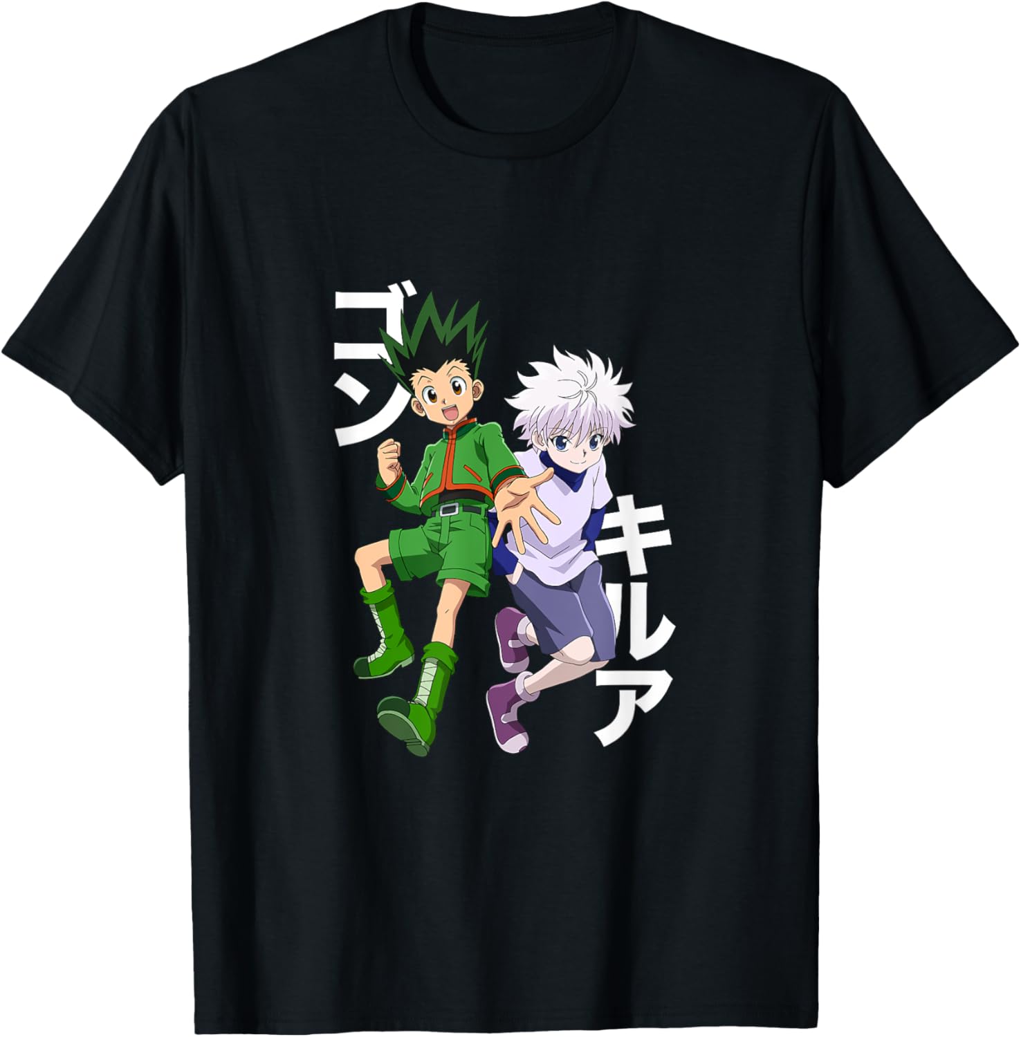 Anime Merchandise Men - Camiseta Hunter X Hunter Gon y