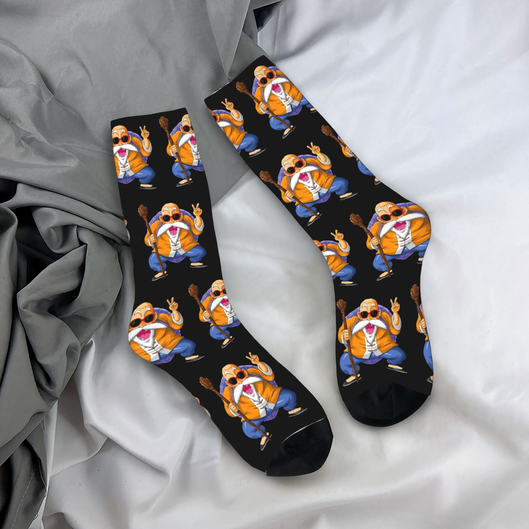 Anime Merch Ideas - Calcetines D-Dragon-Ball-L DragonBallZ ROSHI para hombre