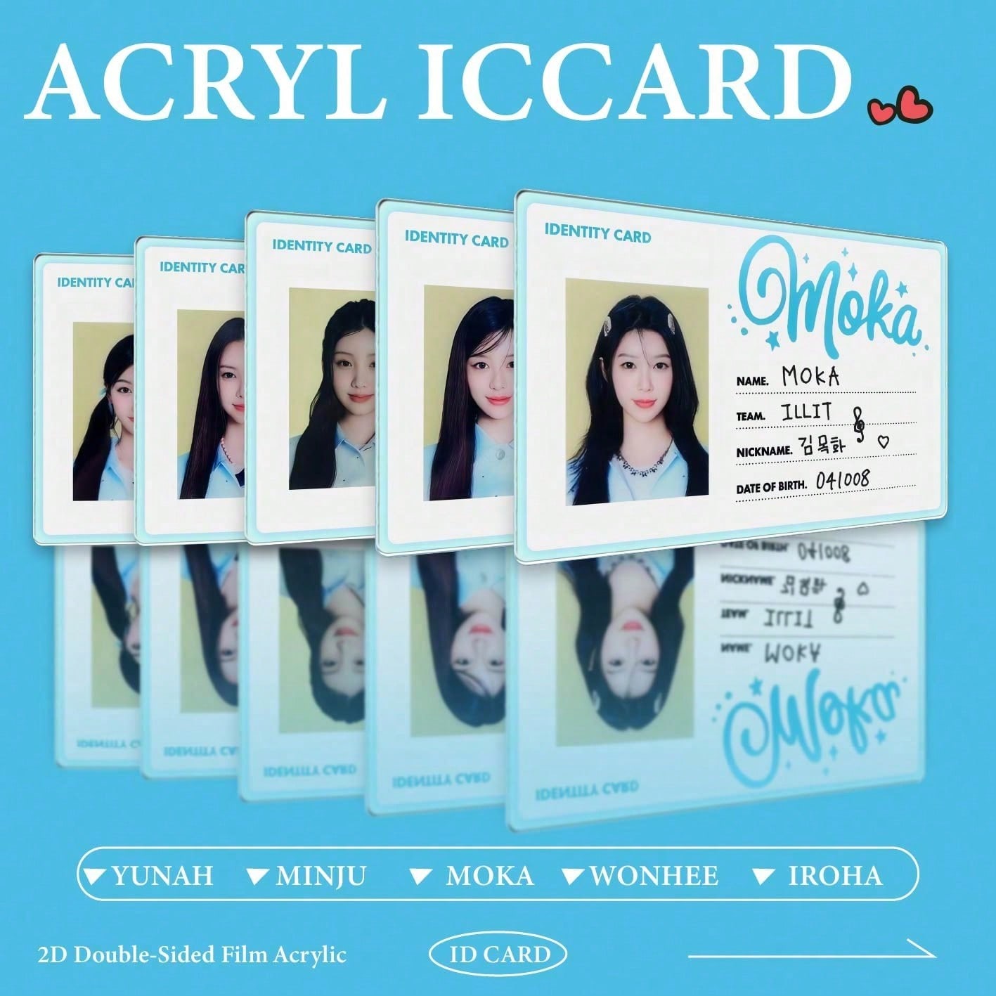 Anime Merch Store - Tarjeta Ill-It, Tarjeta de Identificación, Tarjeta