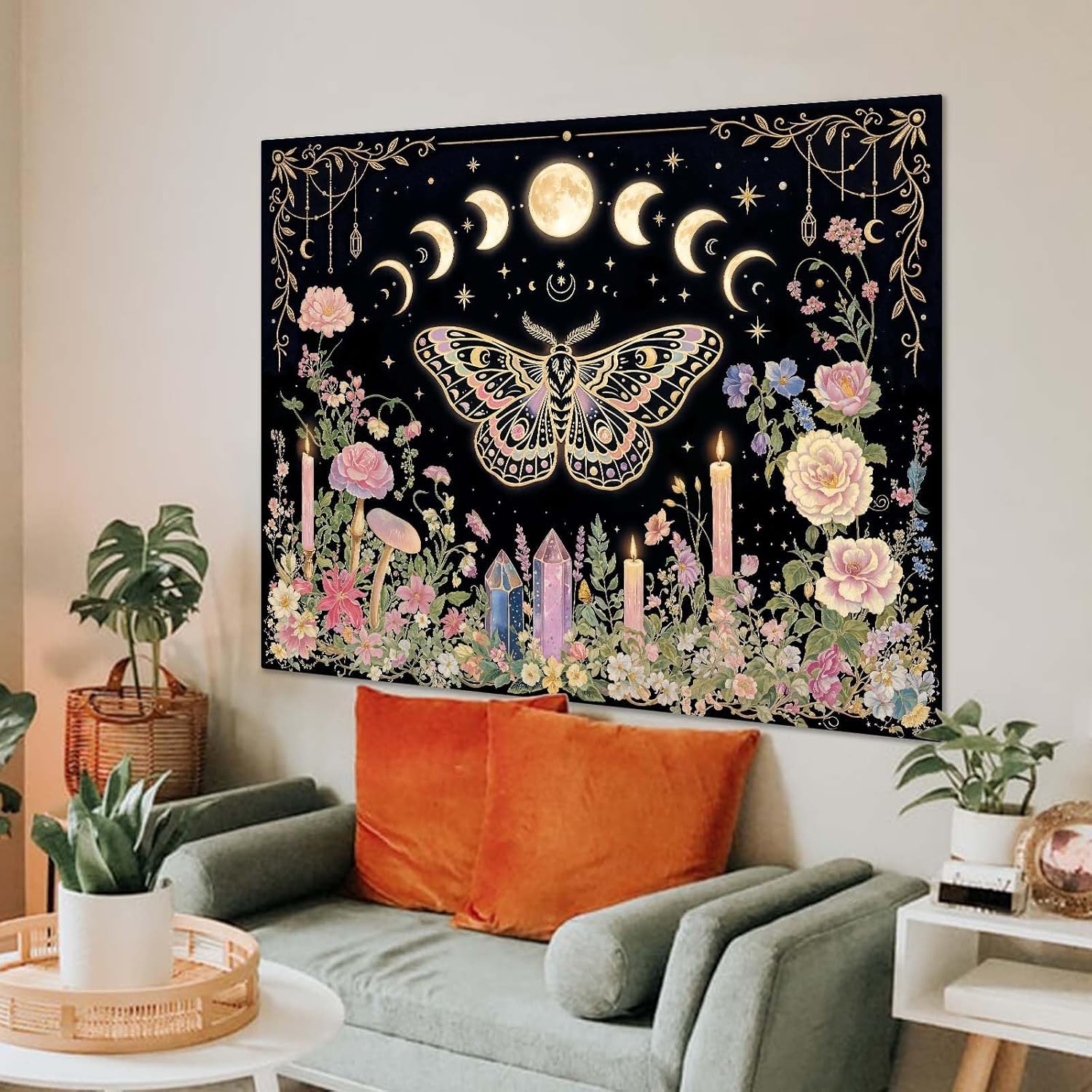 Tapiz de Mariposas para Colgar - Wall Scroll Tapestry reseña y precio