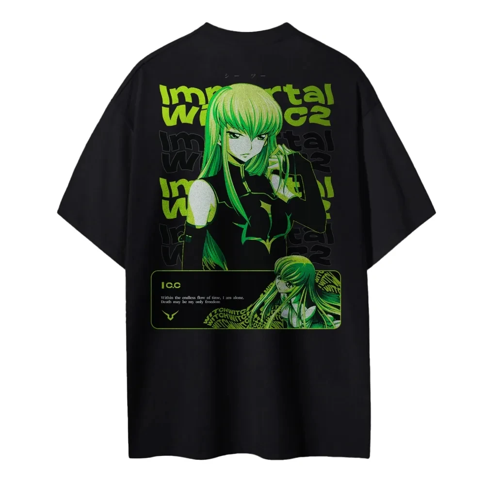 Nueva camiseta Code Geass C.C. - Anime Merchandise Store Japan reseña y precio