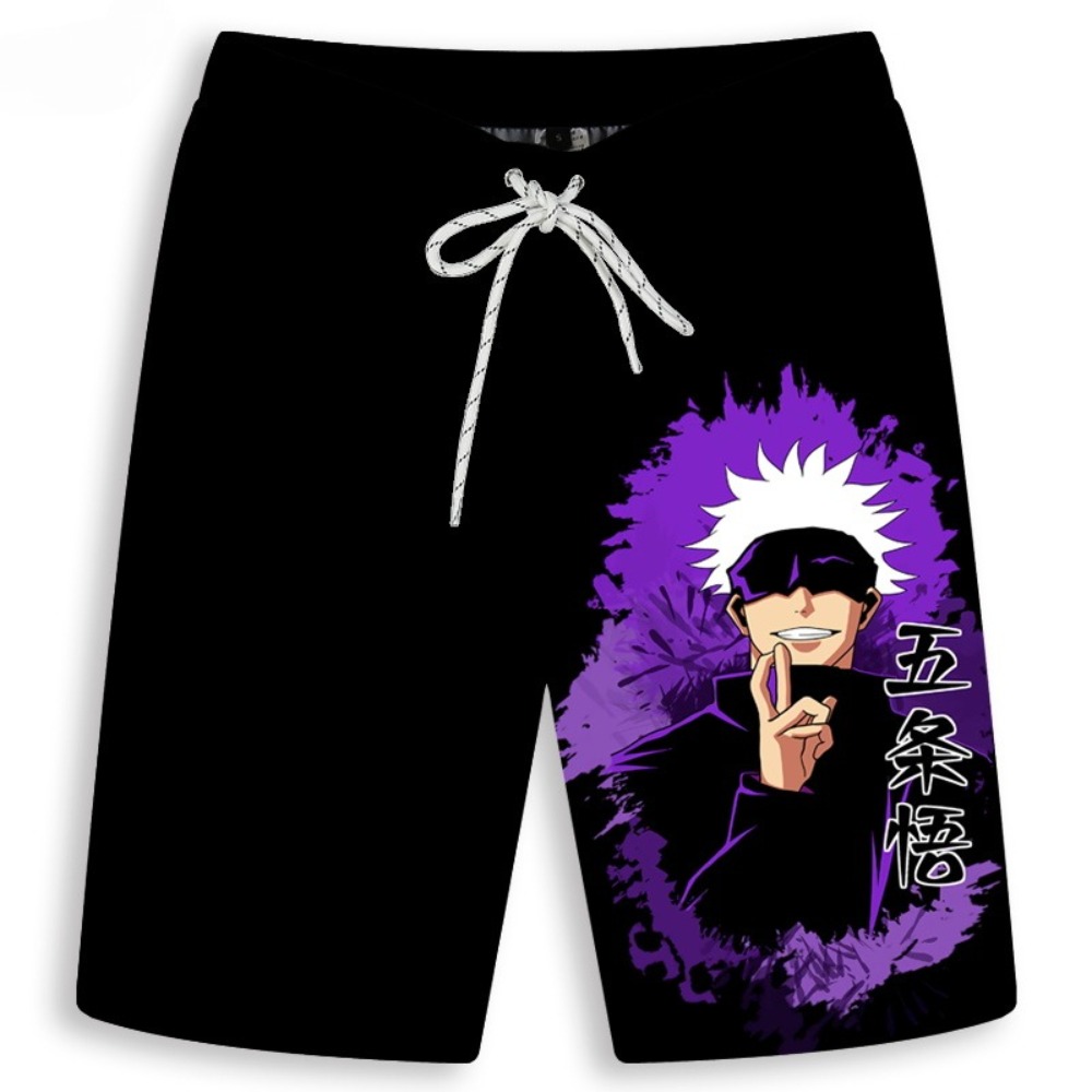 Pantalones cortos con estampad - Anime Merchandise Store Japan reseña y precio