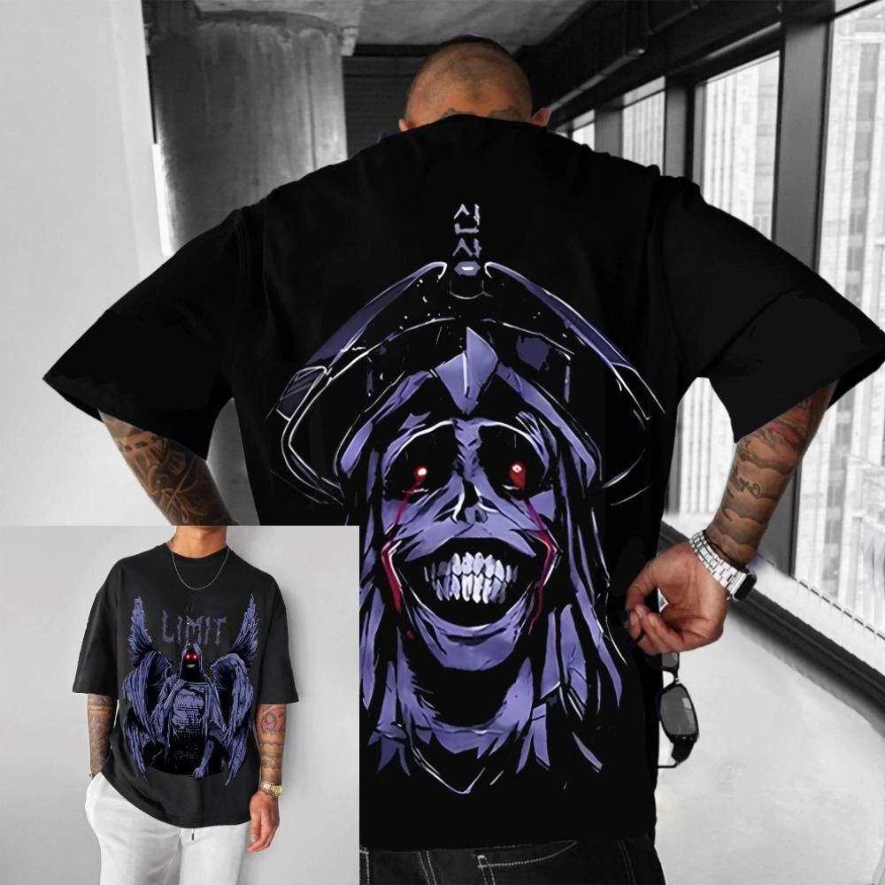 Camisetas de gran tamaño con e - Anime Merchandise Store Japan reseña y precio