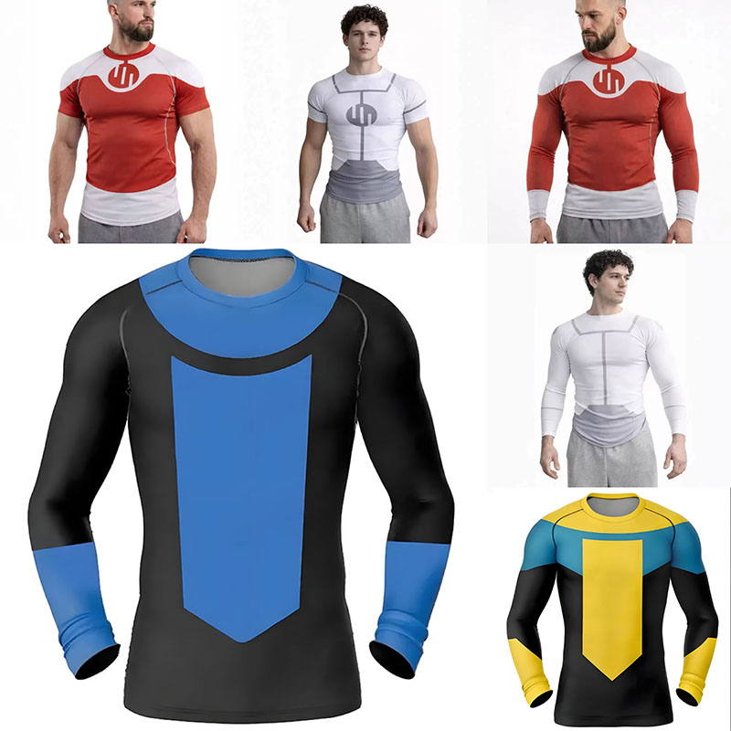Nueva Camiseta Rash Guard Inve - Anime Merchandise Men reseña y precio