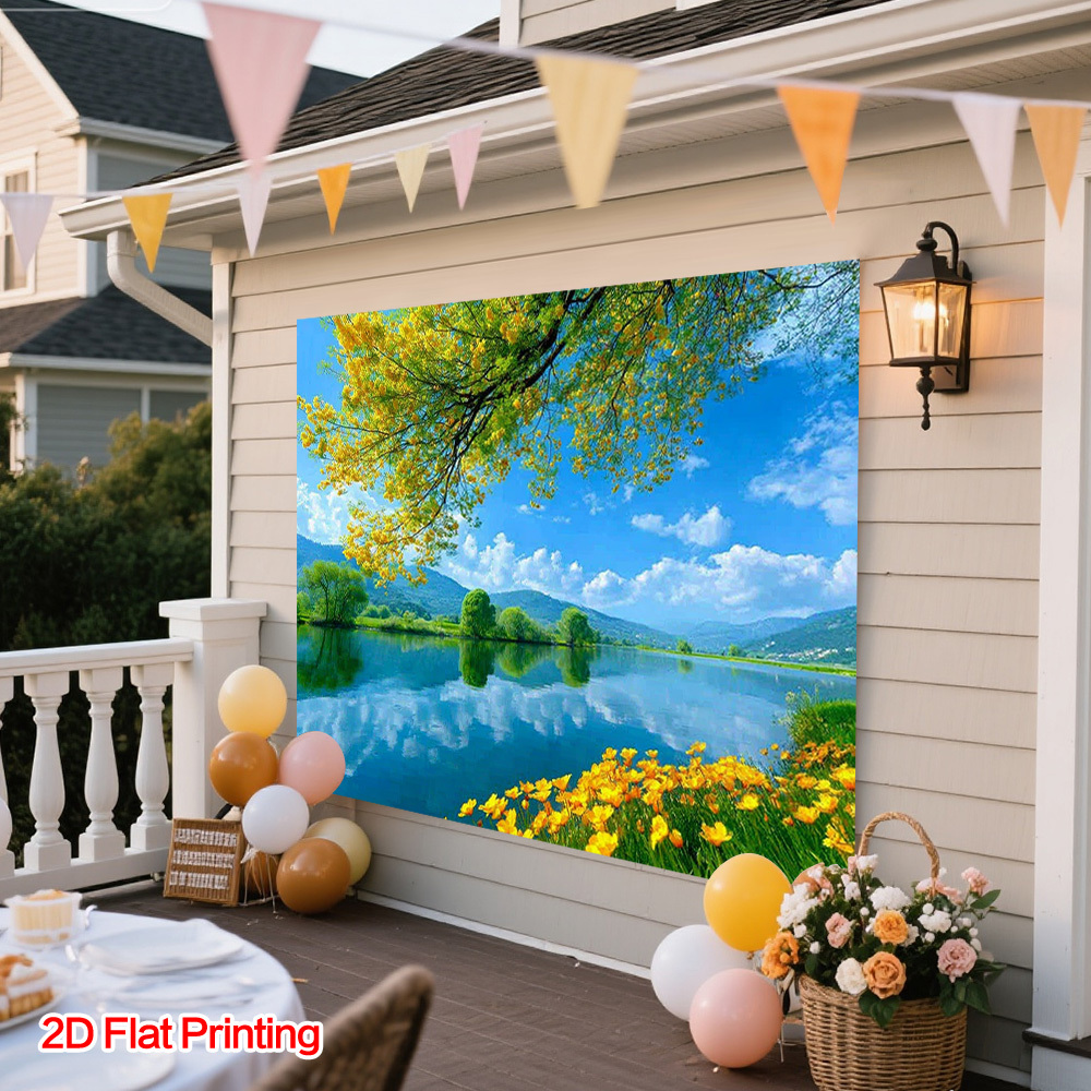 Impresión en lienzo de arte de - Wall Scroll Tapestry reseña y precio