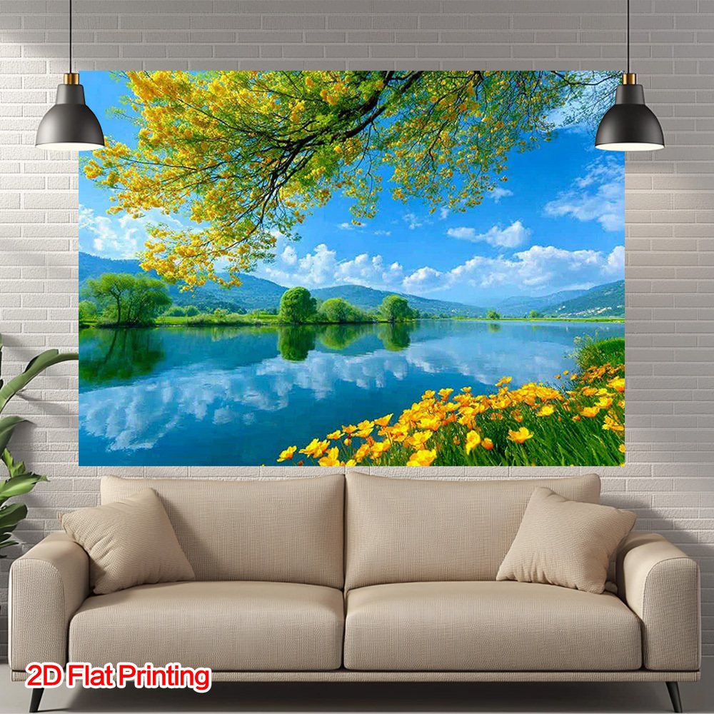 Impresión en lienzo de arte de - Wall Scroll Tapestry reseña y precio