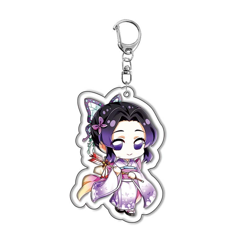 Llavero acrílico Demon Slayer  - Anime Merchandise Keychains reseña y precio