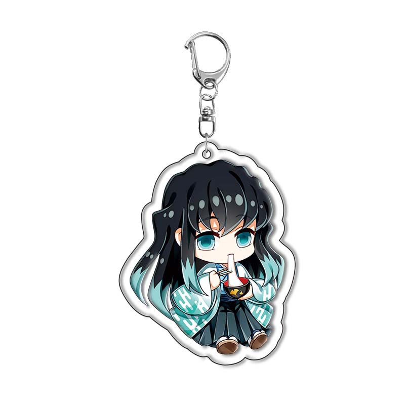 Llavero acrílico Demon Slayer  - Anime Merchandise Keychains reseña y precio