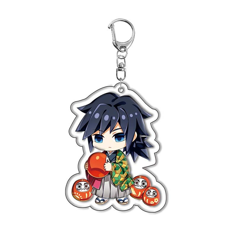 Llavero acrílico Demon Slayer  - Anime Merchandise Keychains reseña y precio
