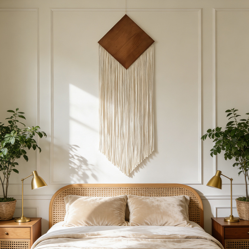 Tapiz Bohemio de Cuerda de Alg - Wall Scroll Tapestry reseña y precio