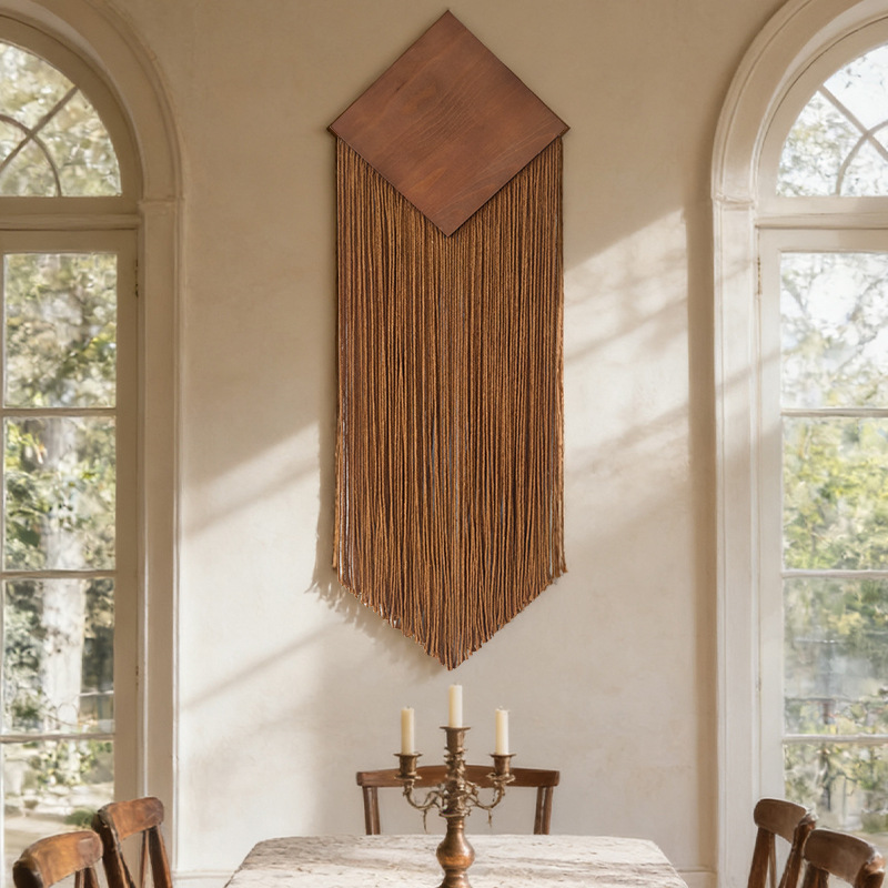 Tapiz Bohemio de Cuerda de Alg - Wall Scroll Tapestry reseña y precio