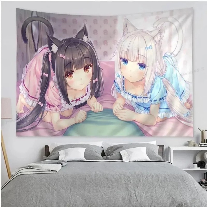 VIKAMA Tapiz de Anime con dise - Wall Scroll Tapestry reseña y precio