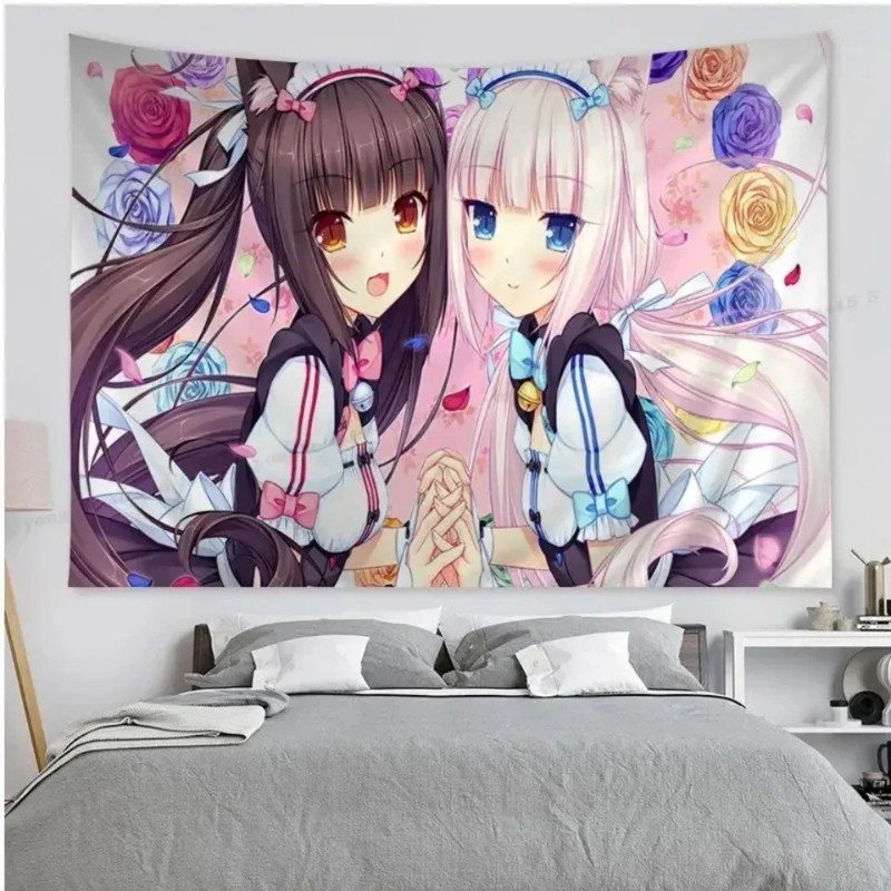 VIKAMA Tapiz de Anime con dise - Wall Scroll Tapestry reseña y precio