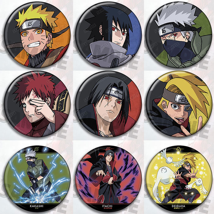 Conjunto de insignias de Anime - Anime Merchandise Naruto reseña y precio