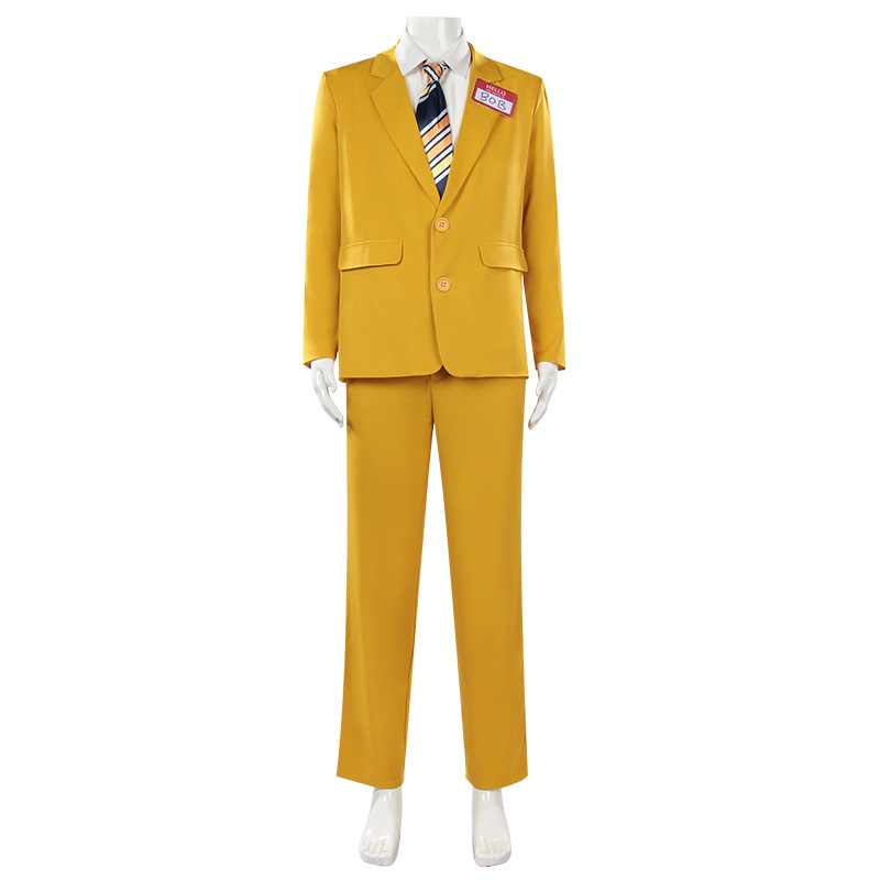 Conjunto de Traje Amarillo con - Anime Merchandise Men reseña y precio