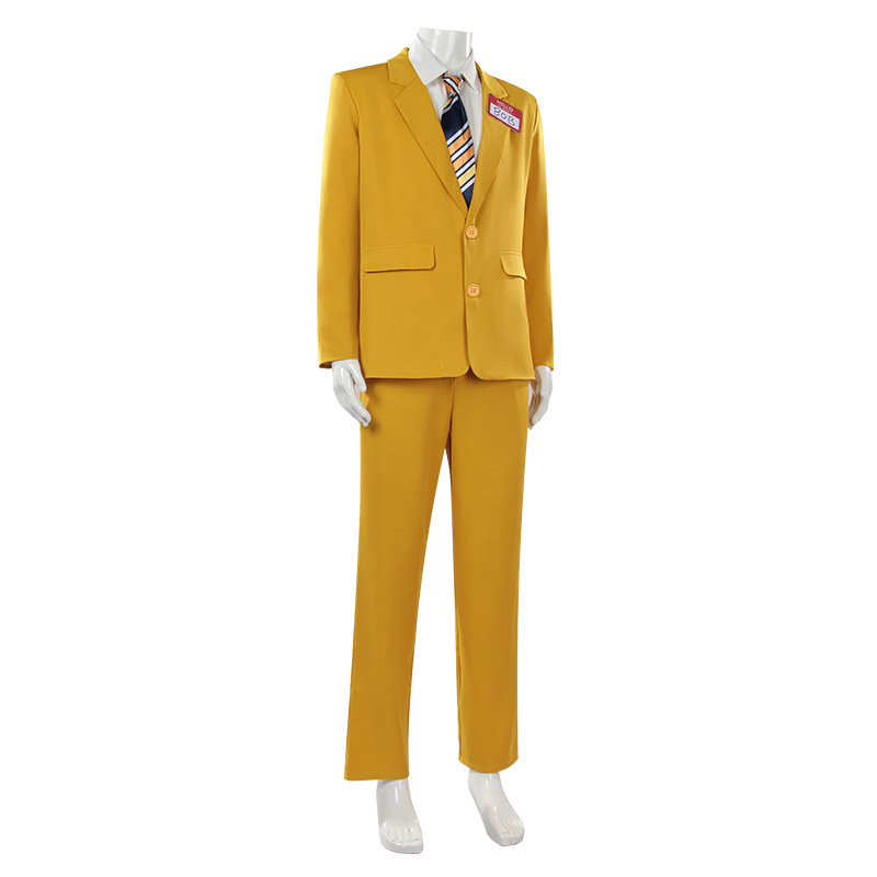 Conjunto de Traje Amarillo con - Anime Merchandise Men reseña y precio